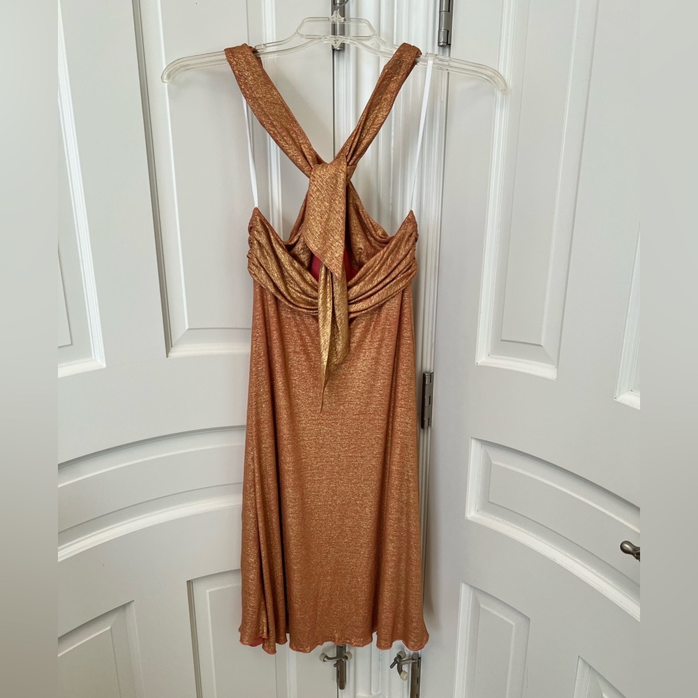 Vintage Diane von Furstenburg halter dress